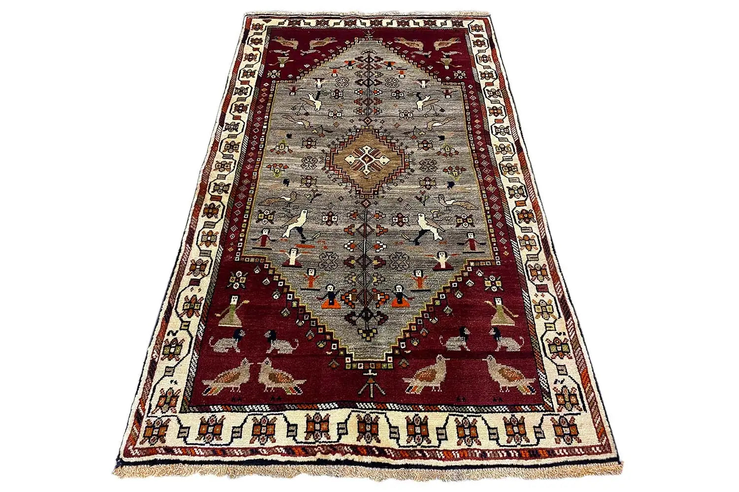 Löwen Gabbeh - 8974991 (213x122cm) - German Carpet Shop