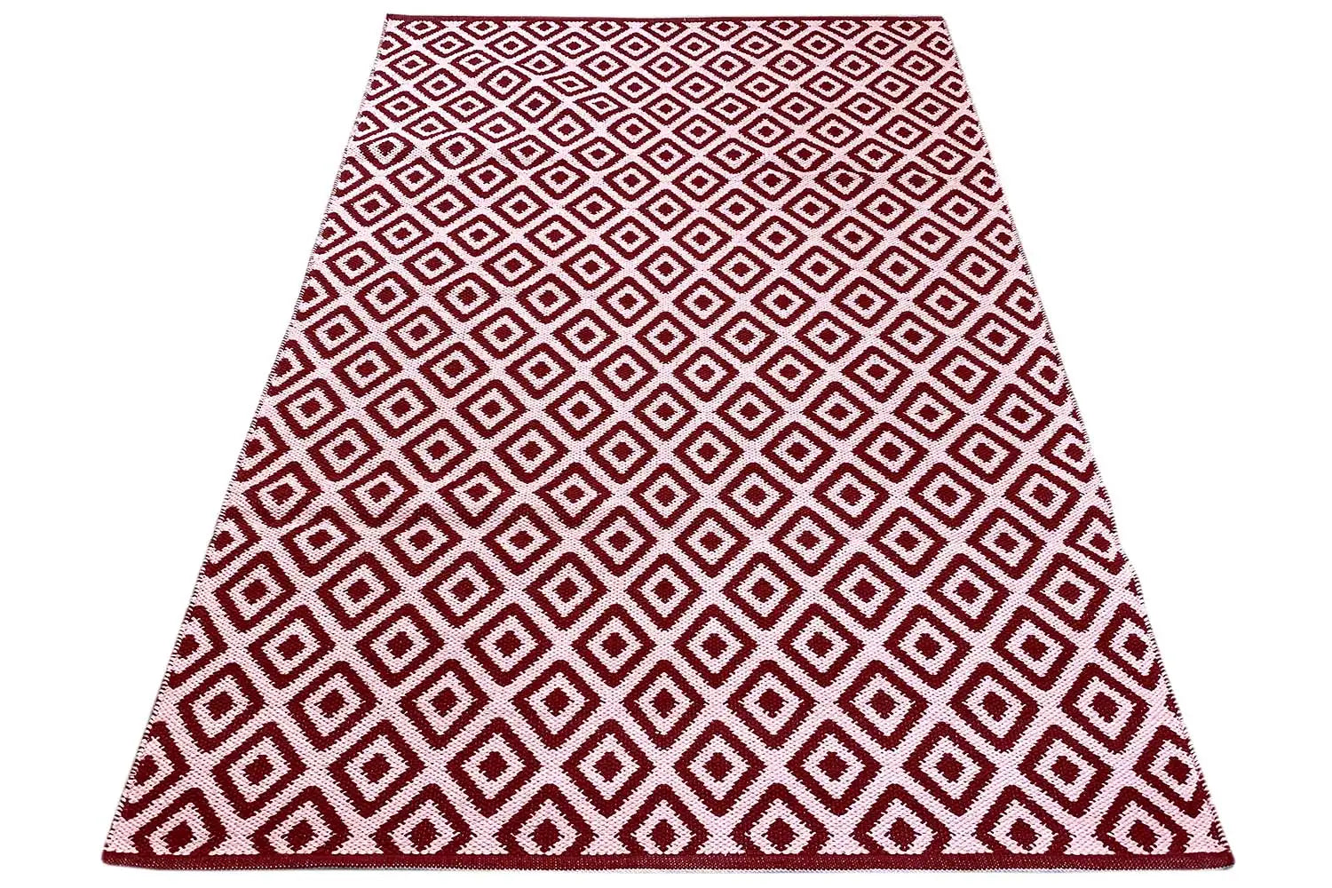 Moderner Kelim - Samak 04 Red - German Carpet Shop