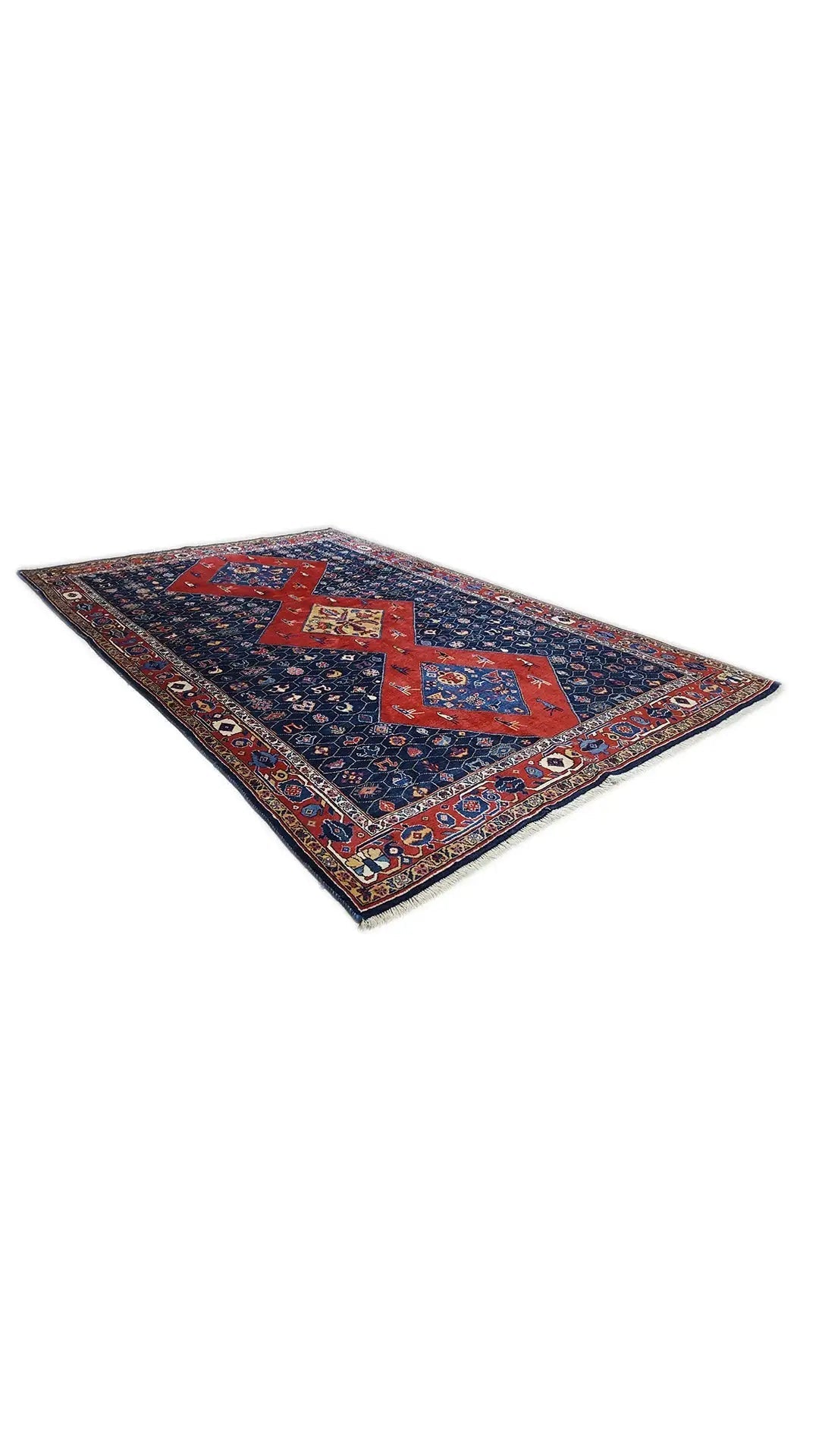 Qashqai Exklusiv - 505156 (220x147 cm) - Premium Teppich from German Carpet Shop - Just €1599! Shop now at German Carpet Shop