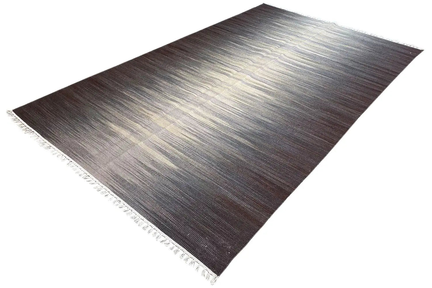 Moderne Kelim - Dhurrie - (252x148 cm) - German Carpet Shop