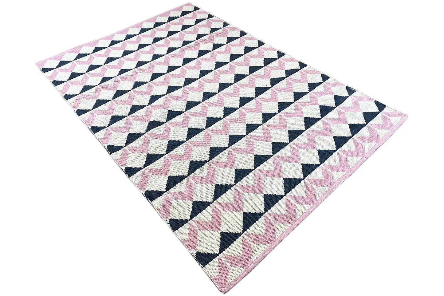 Moderne Kelim - Samak 05 Pink - German Carpet Shop