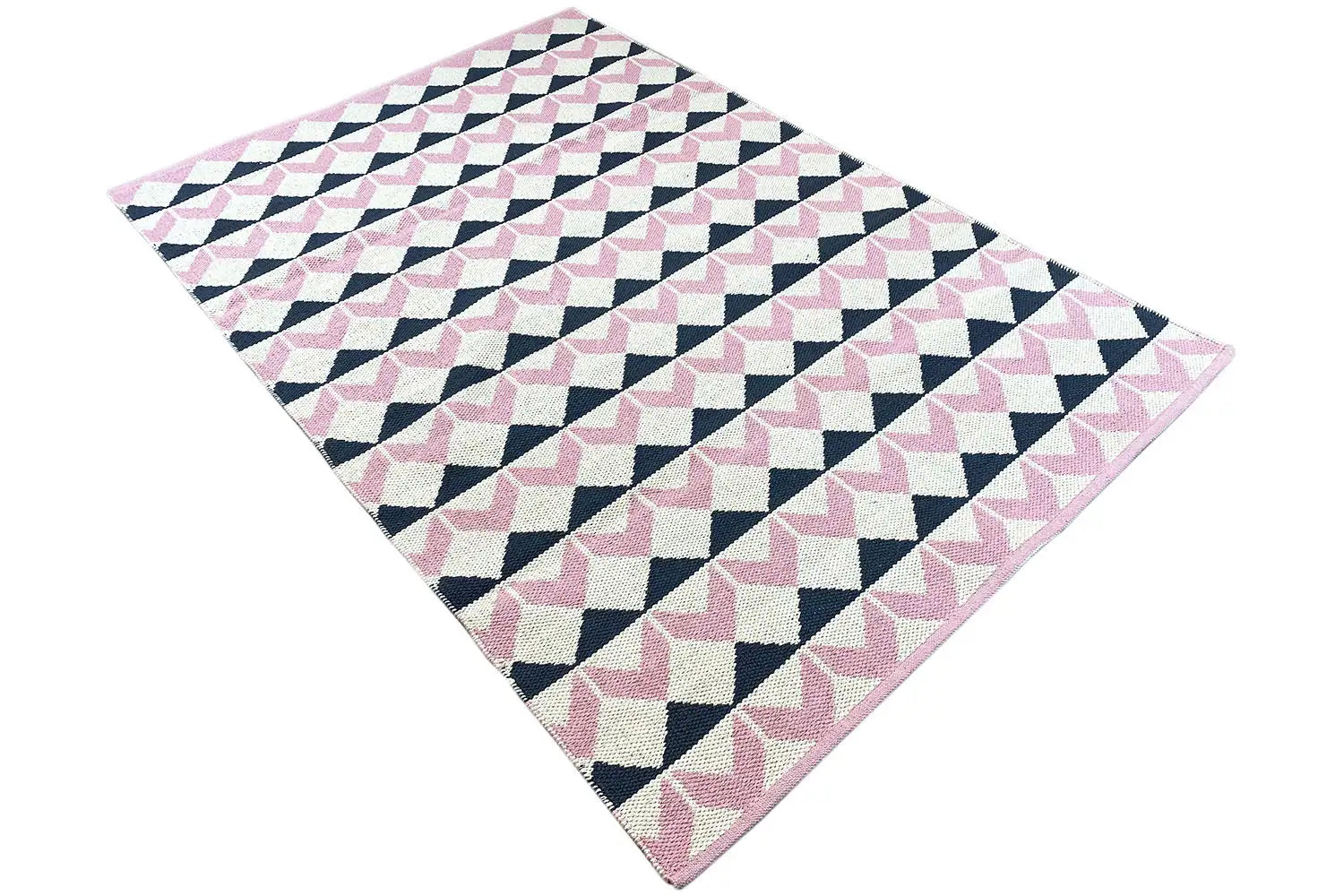 Moderne Kelim - Samak 05 Pink - German Carpet Shop