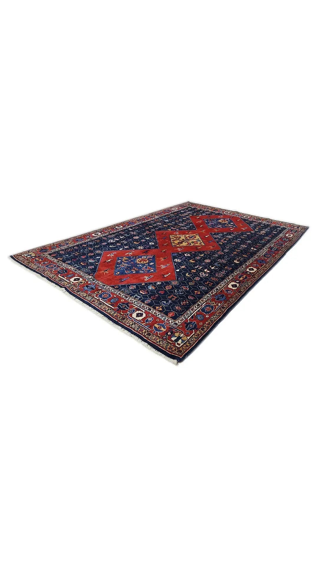 Qashqai Exklusiv - 505156 (220x147 cm) - Premium Teppich from German Carpet Shop - Just €1599! Shop now at German Carpet Shop