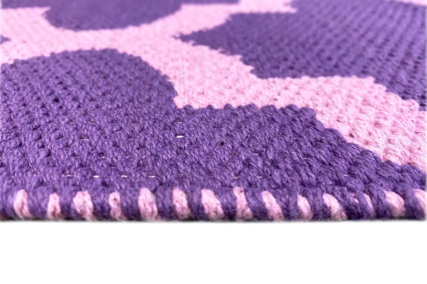 Moderner Kelim - Samak 03 Violet - German Carpet Shop