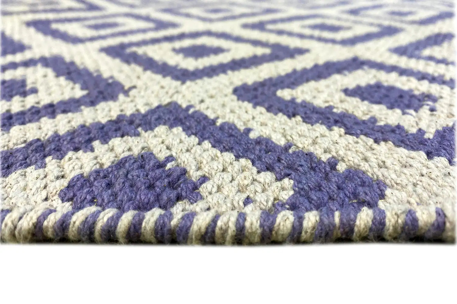 Moderner Kelim - Samak 04 Violet - German Carpet Shop