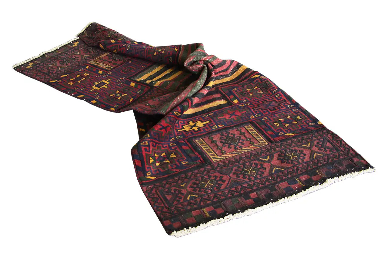 Kelim - Bakhtiari (248x97 cm) - German Carpet Shop