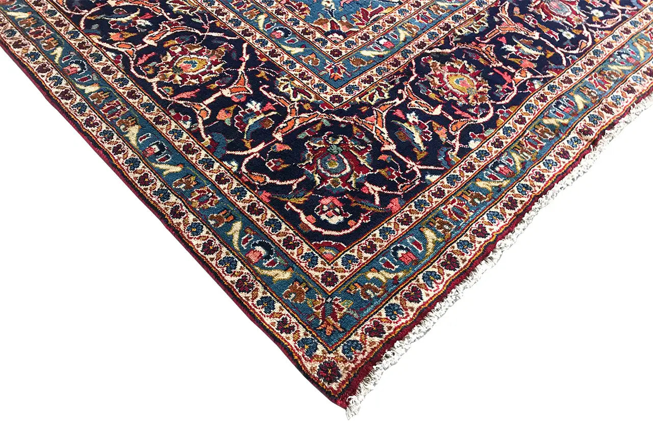 Keshan - Rot (400x288 cm) - German Carpet Shop