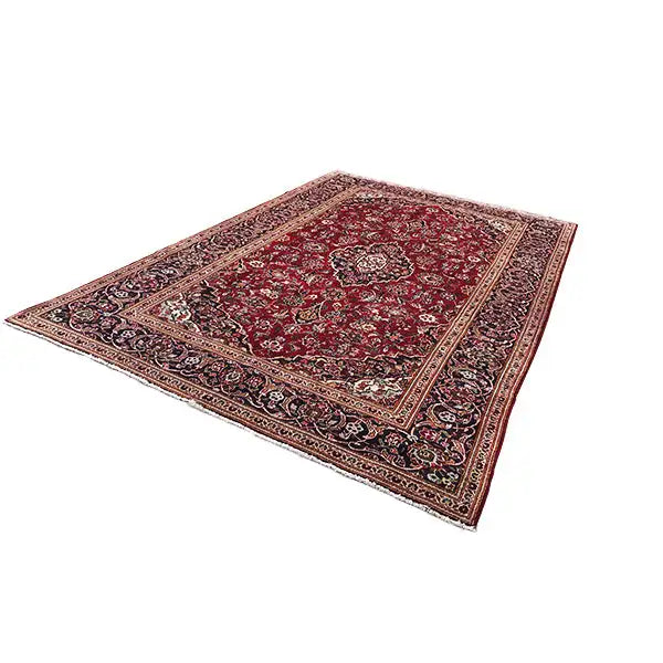 Keshan - Rot (319x221 cm) - German Carpet Shop