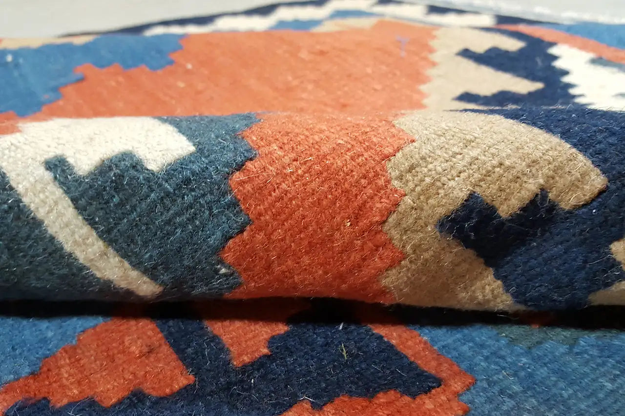 Kilim Qashqai - 802425 (181x120cm) - German Carpet Shop