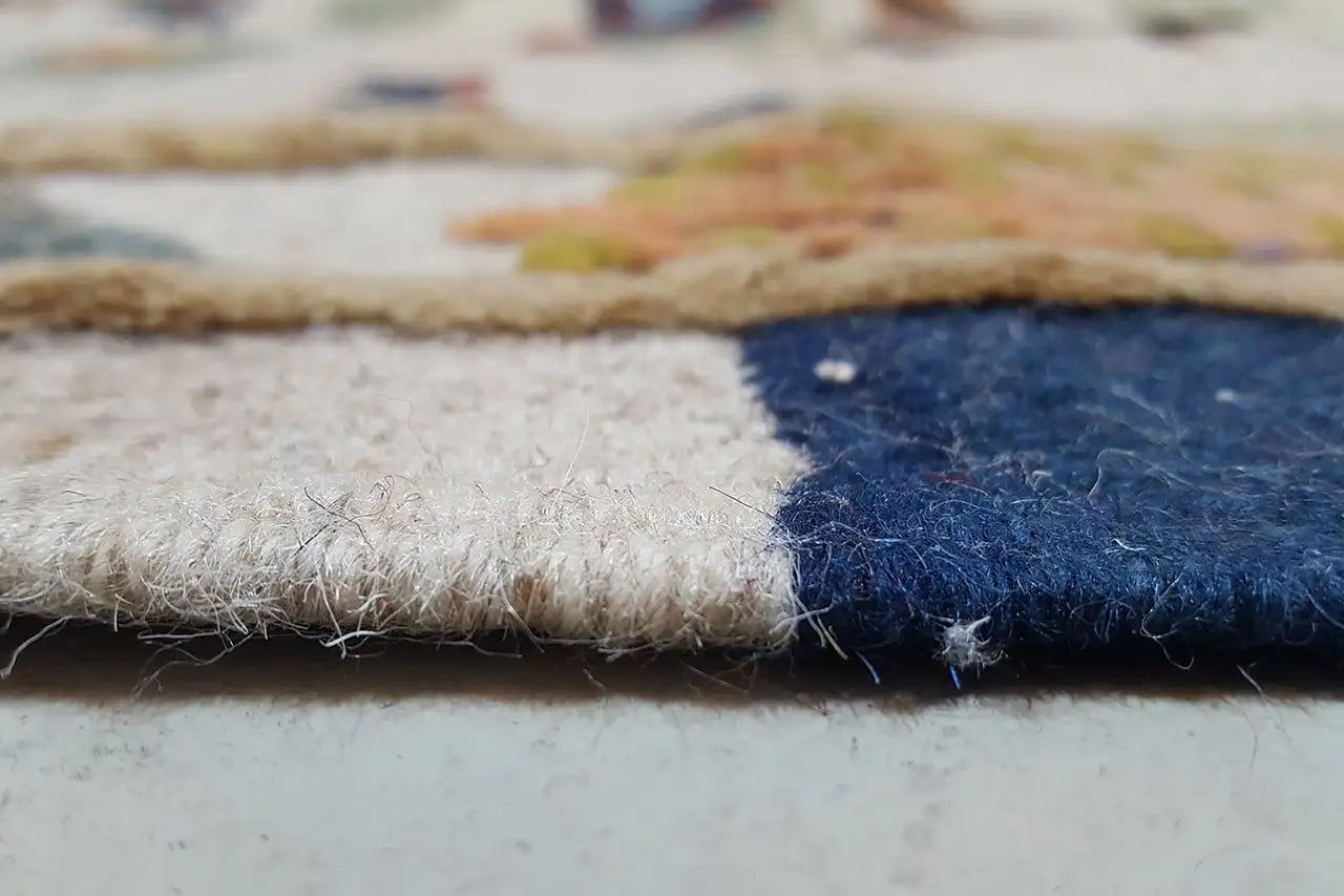 Kilim Qashqai - (195x147 cm) - Premium Kelim from German Carpet Shop - Just €449! Shop now at German Carpet Shop