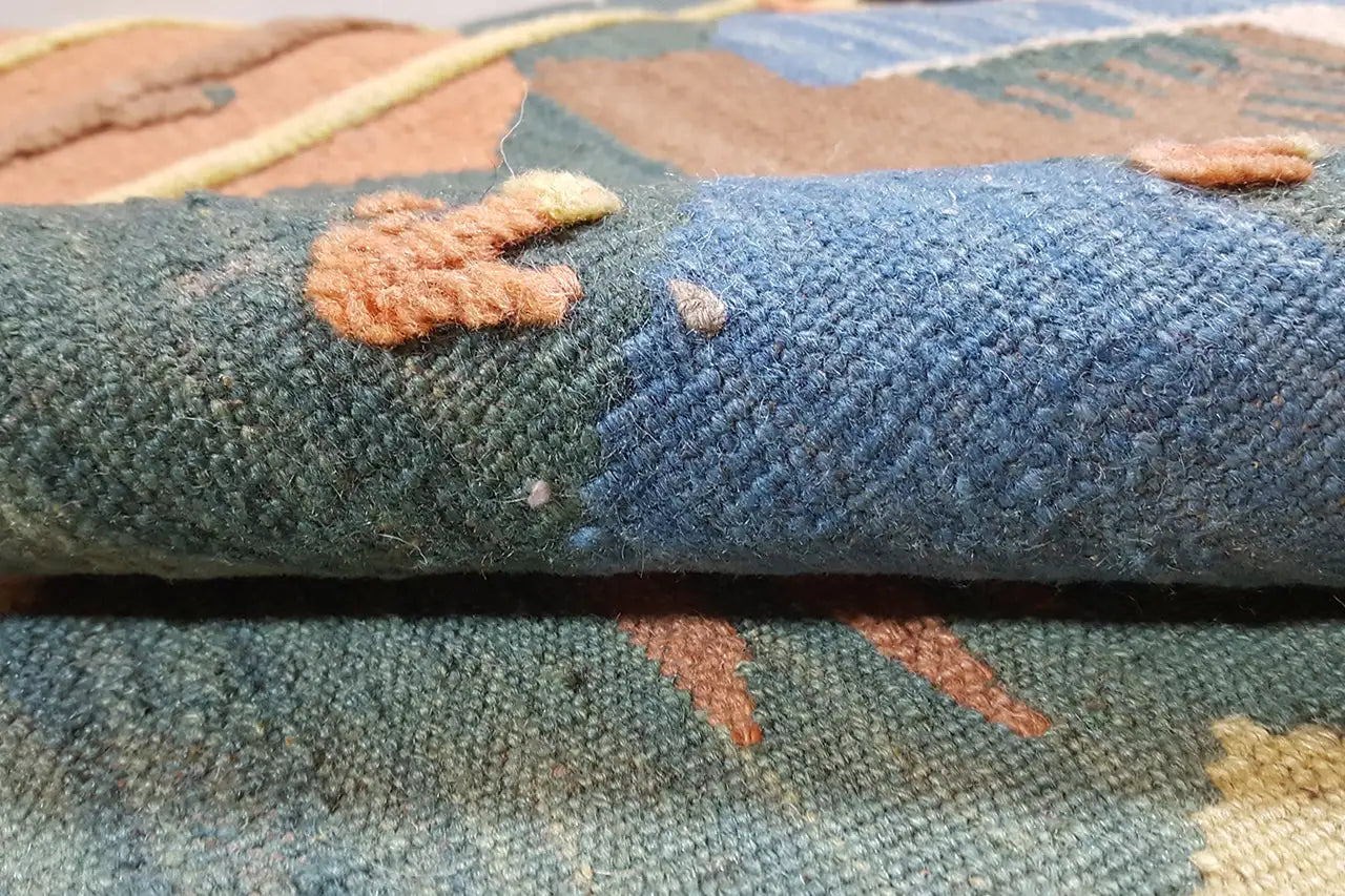 Kilim Qashqai - 804920 (230x123 cm) - Premium Kelim from German Carpet Shop - Just €429! Shop now at German Carpet Shop