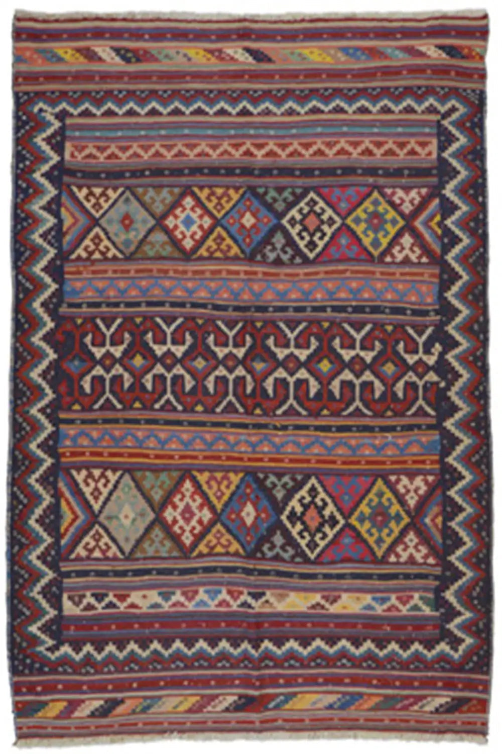 Kilim Sirjan - 804947 (200x146cm) - German Carpet Shop