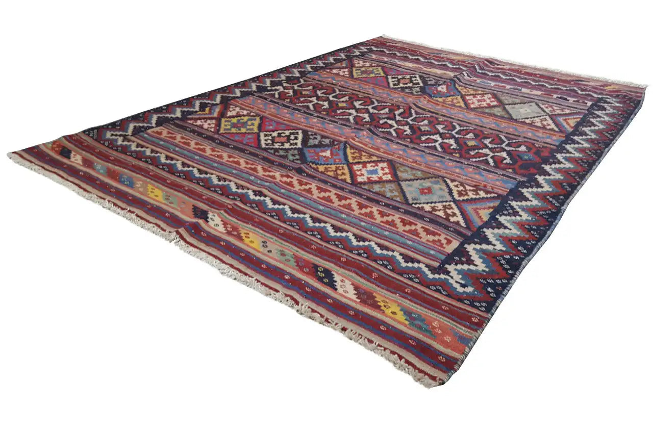 Kilim Sirjan - 804947 (200x146cm) - German Carpet Shop