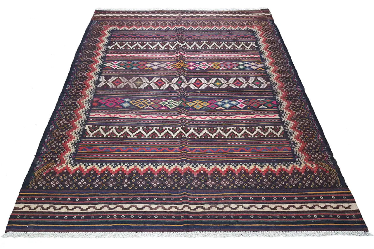 Kilim Sirjan - 905435 (208x155cm) - German Carpet Shop