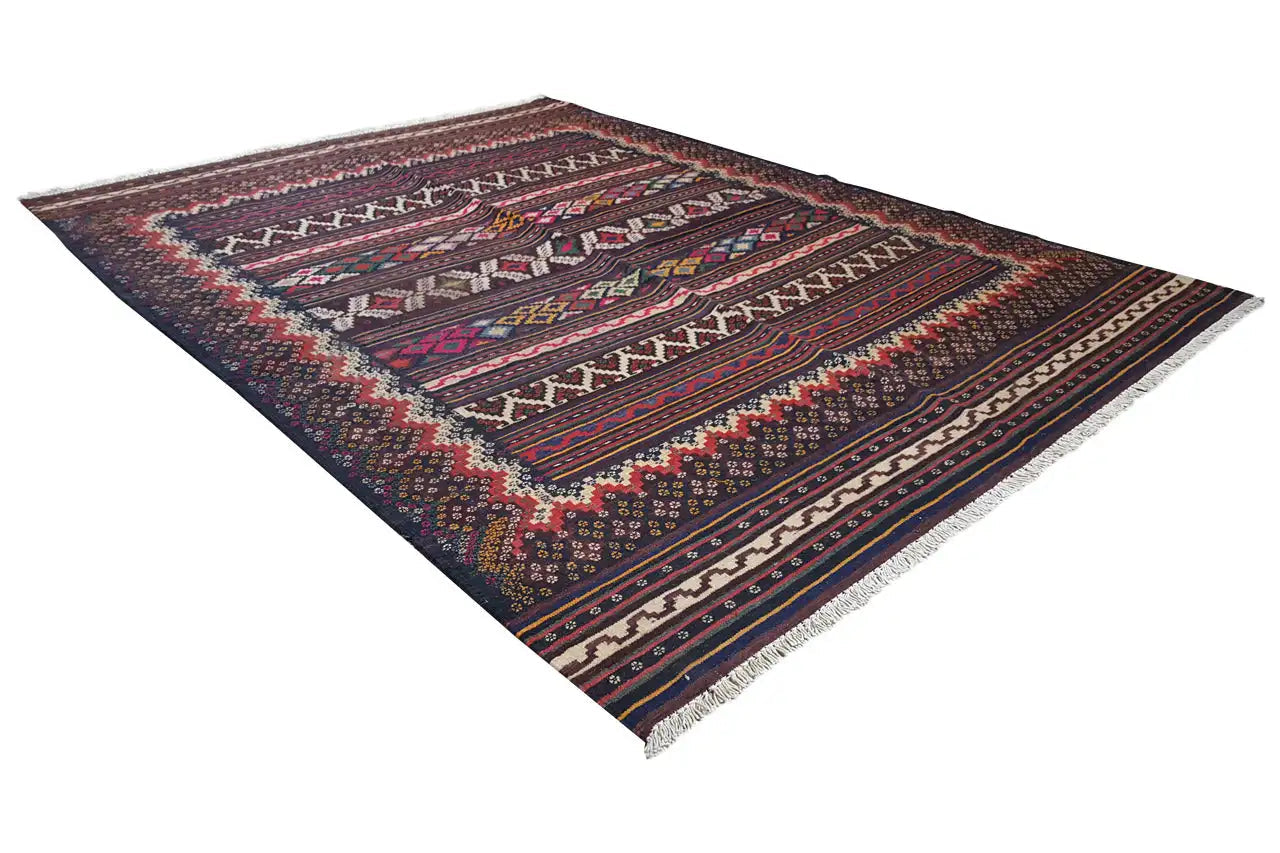 Kilim Sirjan - 905435 (208x155cm) - German Carpet Shop