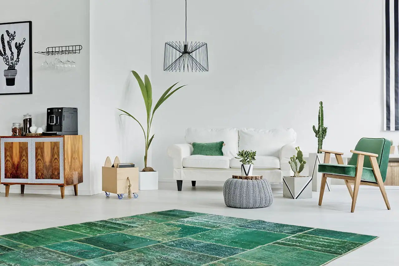 Patchwork Teppiche - 552 (257x179cm) - German Carpet Shop