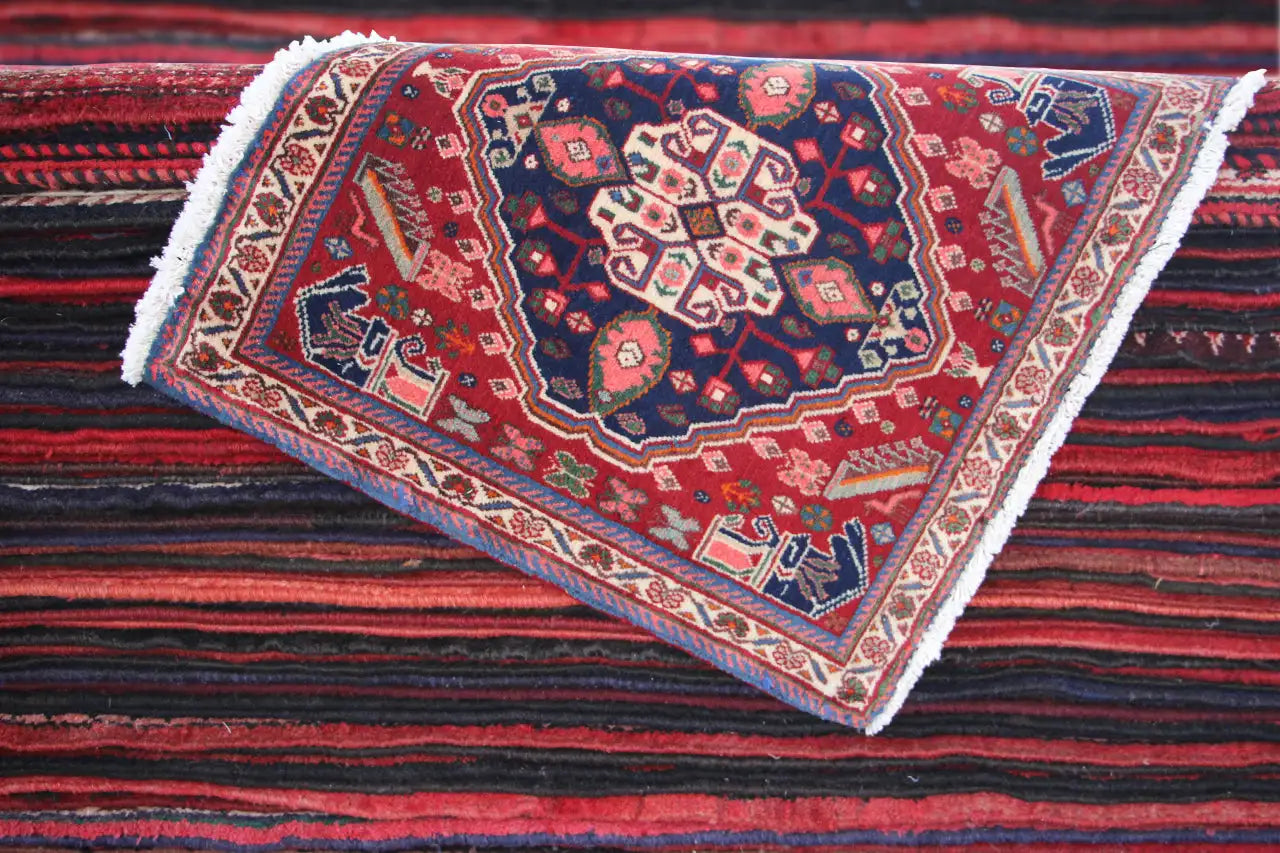 Poschti - Qashqai 8968709 (61x60 cm) - German Carpet Shop