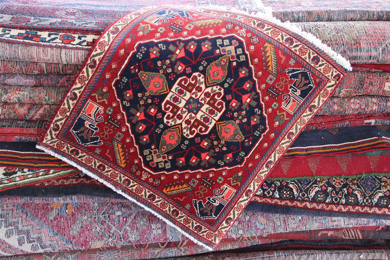 Poschti - Qashqai 8968731 (62x60 cm) - German Carpet Shop