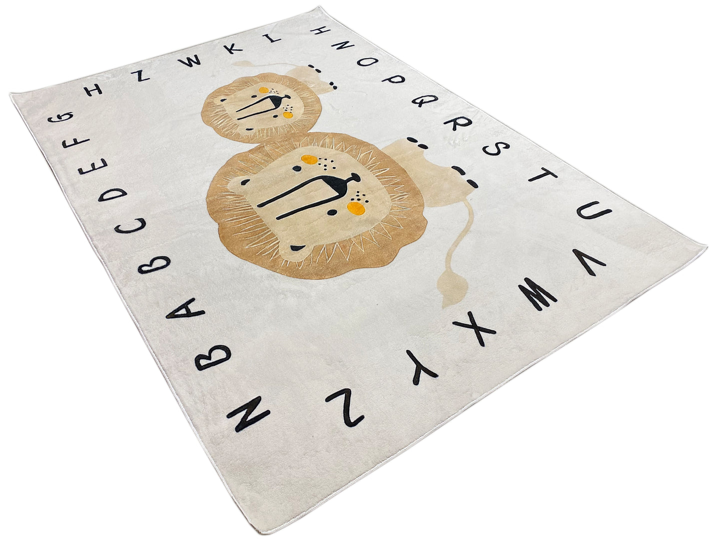 Tapis pour enfants « Lion », beige, 160x230 cm