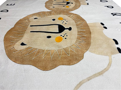 Tapis pour enfants « Lion », beige, 160x230 cm