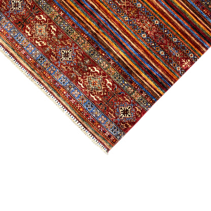 Khorjin Teppich Rot 197x161 cm - German Carpet Shop