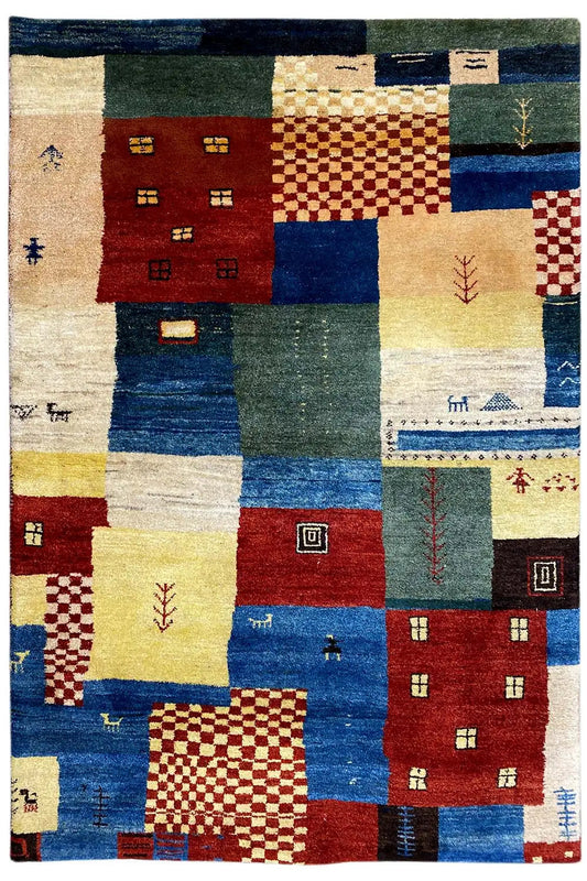 Gabbeh Teppich (170x115 cm) - German Carpet Shop