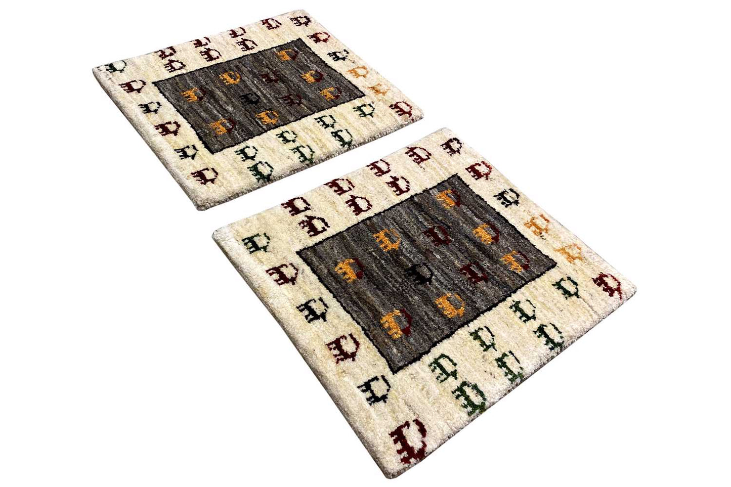 Gabbeh Teppich (43x37 cm) - German Carpet Shop