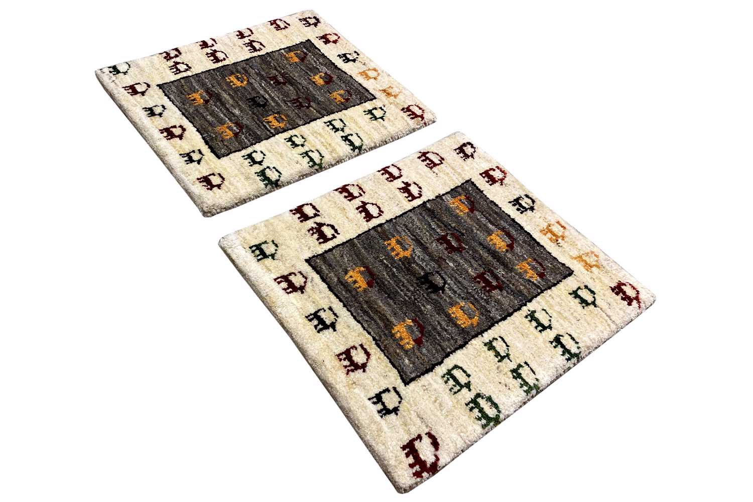 Gabbeh Teppich (43x37 cm) - German Carpet Shop