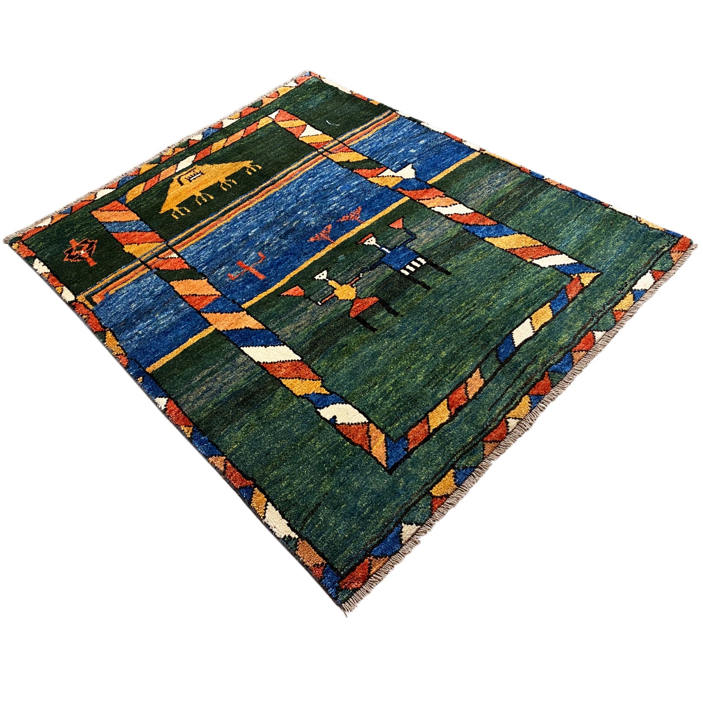 Tapis Gabbeh 170x140 cm