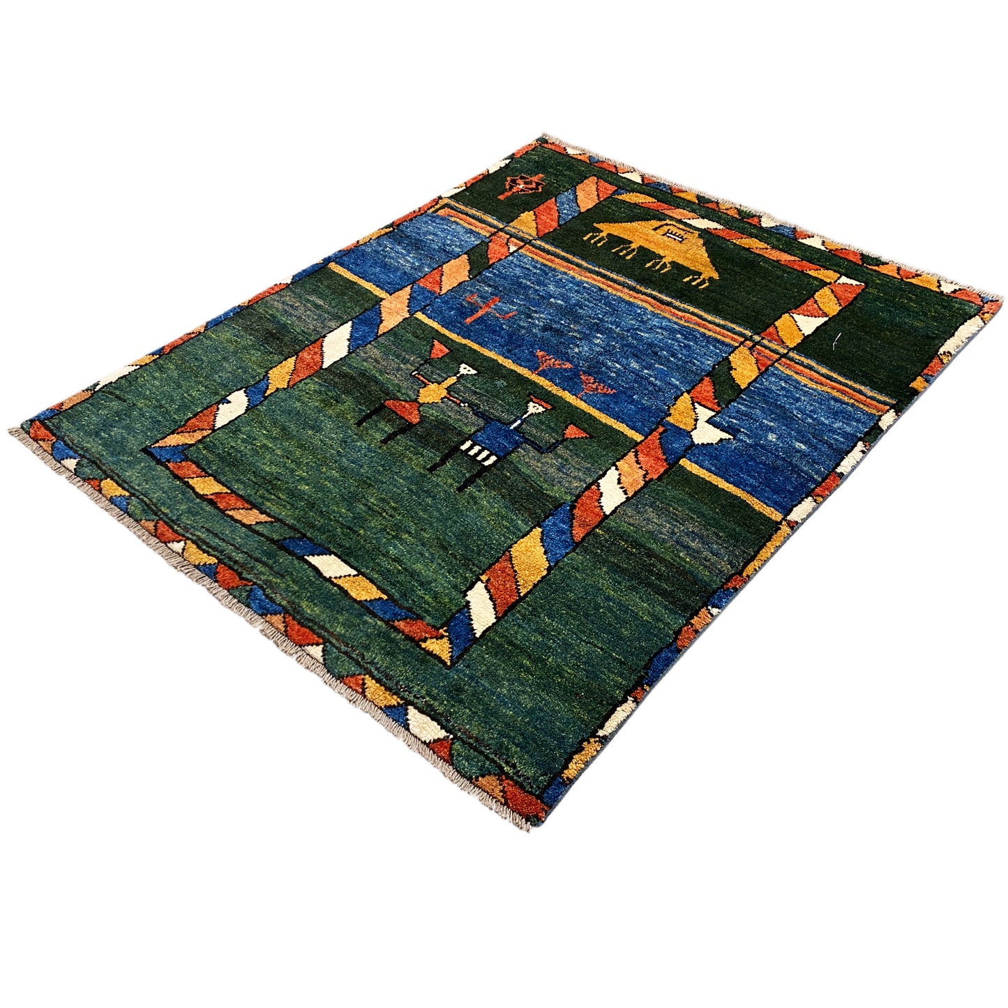 Tapis Gabbeh 170x140 cm
