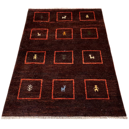 Tapis Gabbeh 147x99 cm