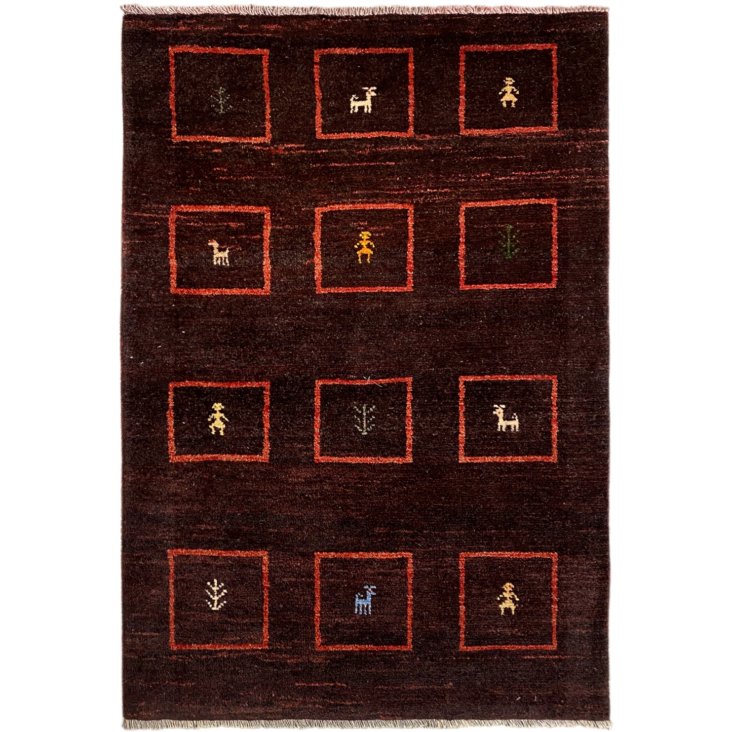 Tapis Gabbeh 147x99 cm