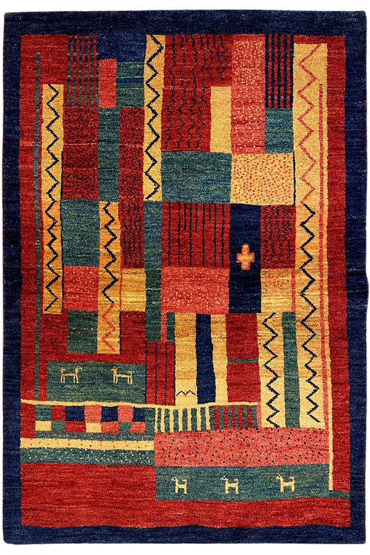 Gabbeh Teppich (140x100 cm) - German Carpet Shop