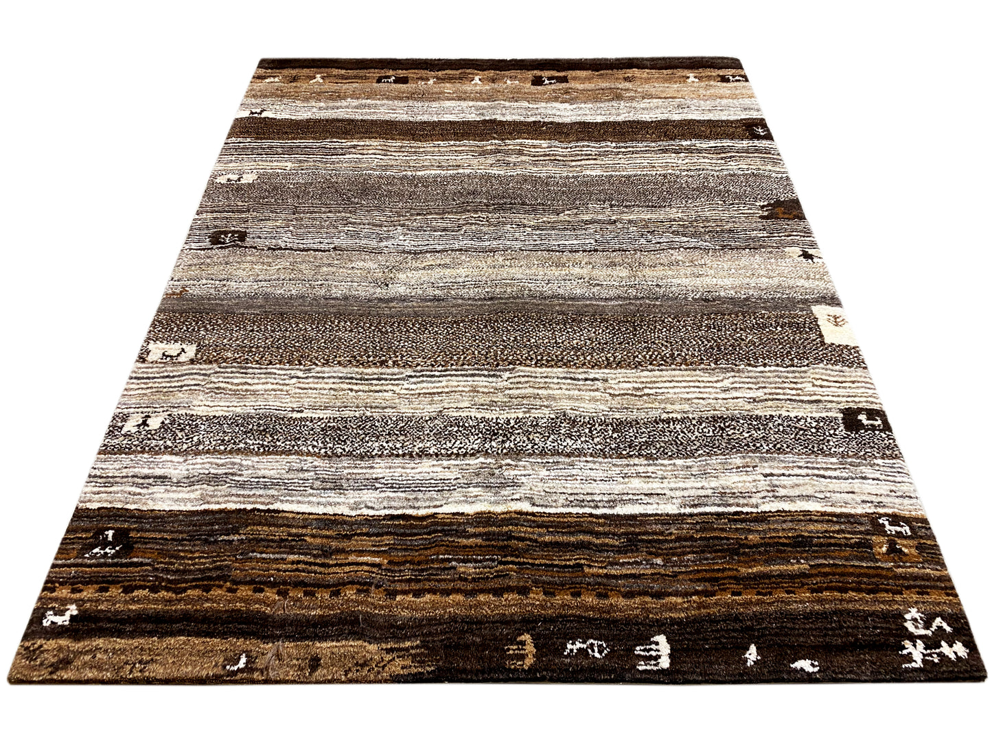 Tapis Gabbeh 195x153 cm