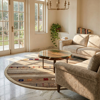 Tapis Gabbeh - 230x226 cm