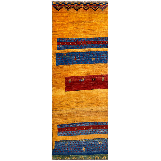 Gabbeh Teppich 220x77cm