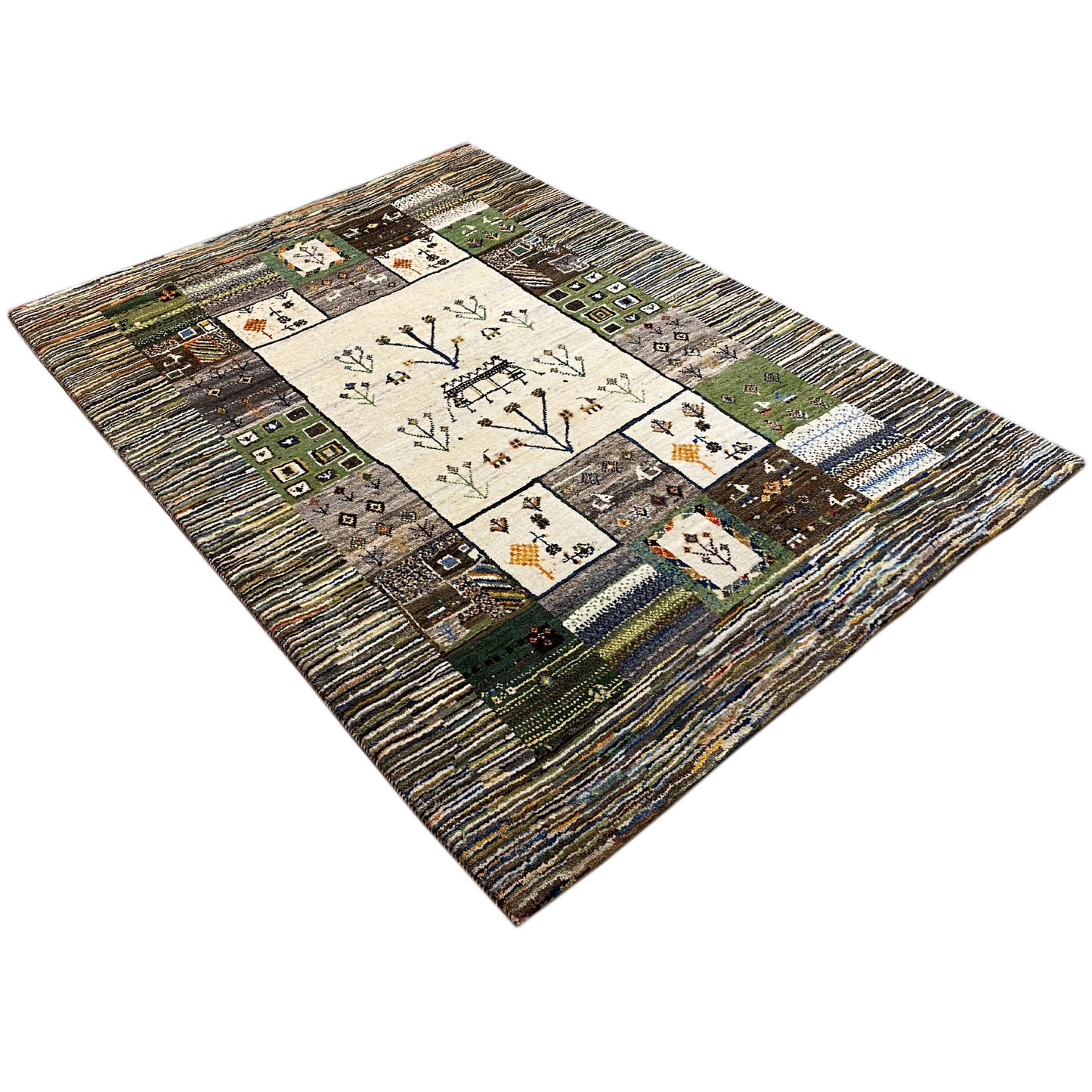 Tapis Gabbeh 210x153 cm