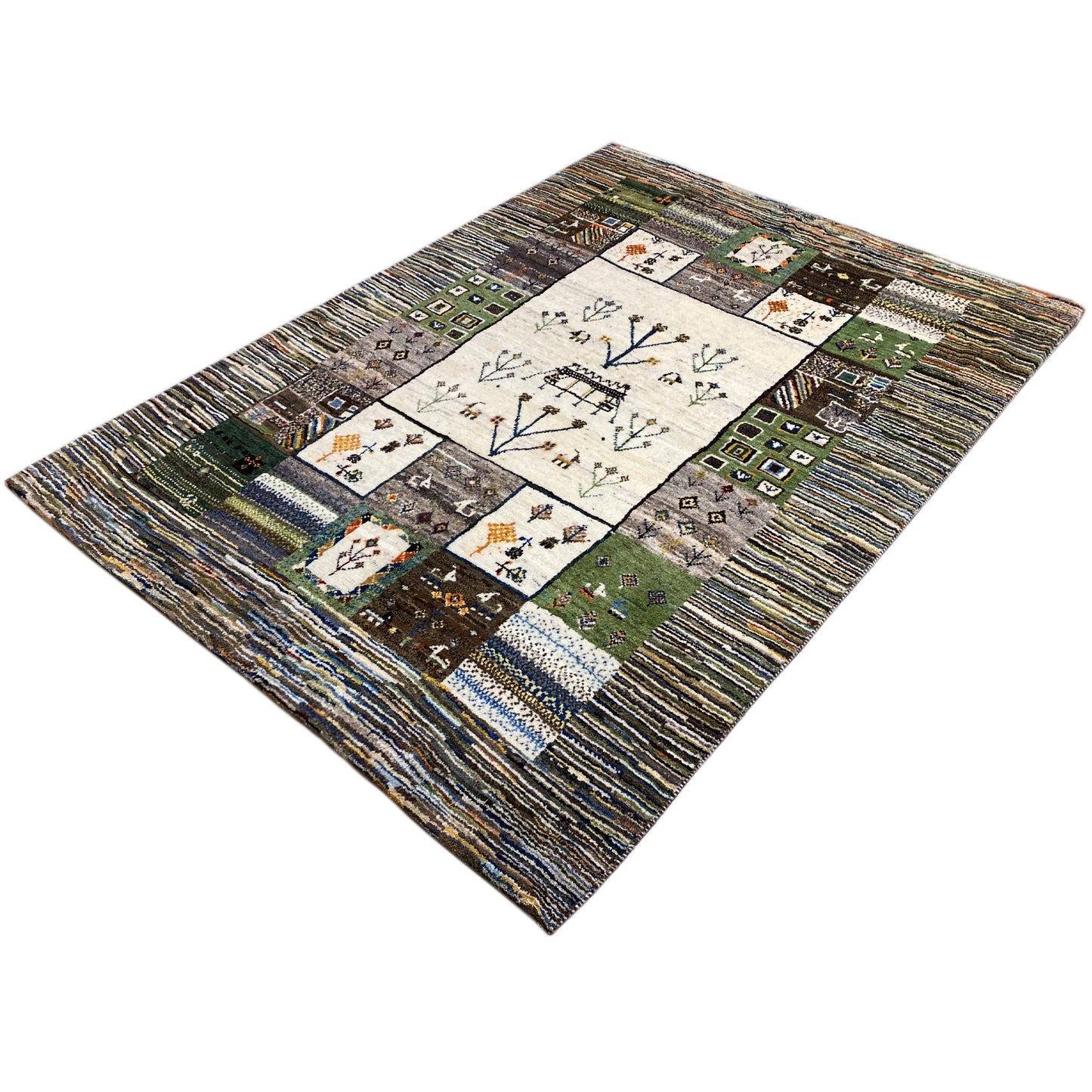 Tapis Gabbeh 210x153 cm
