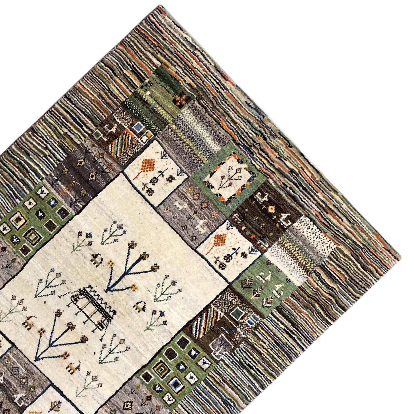 Tapis Gabbeh 210x153 cm