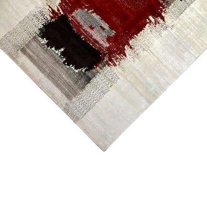 Gabbeh Exklusiver Teppich Rot 344x244 cm - German Carpet Shop