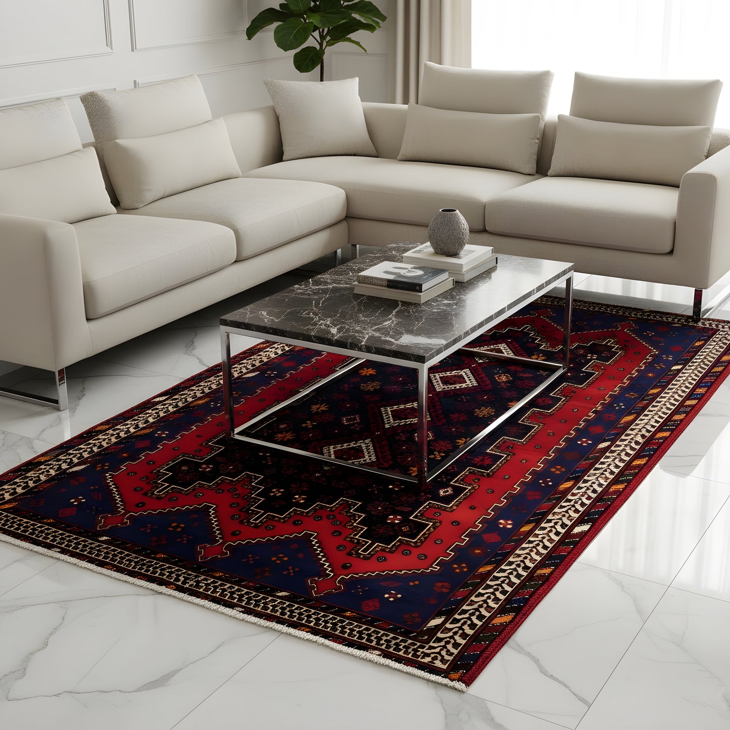 Tapis Sirjan Läufer 208x107 cm
