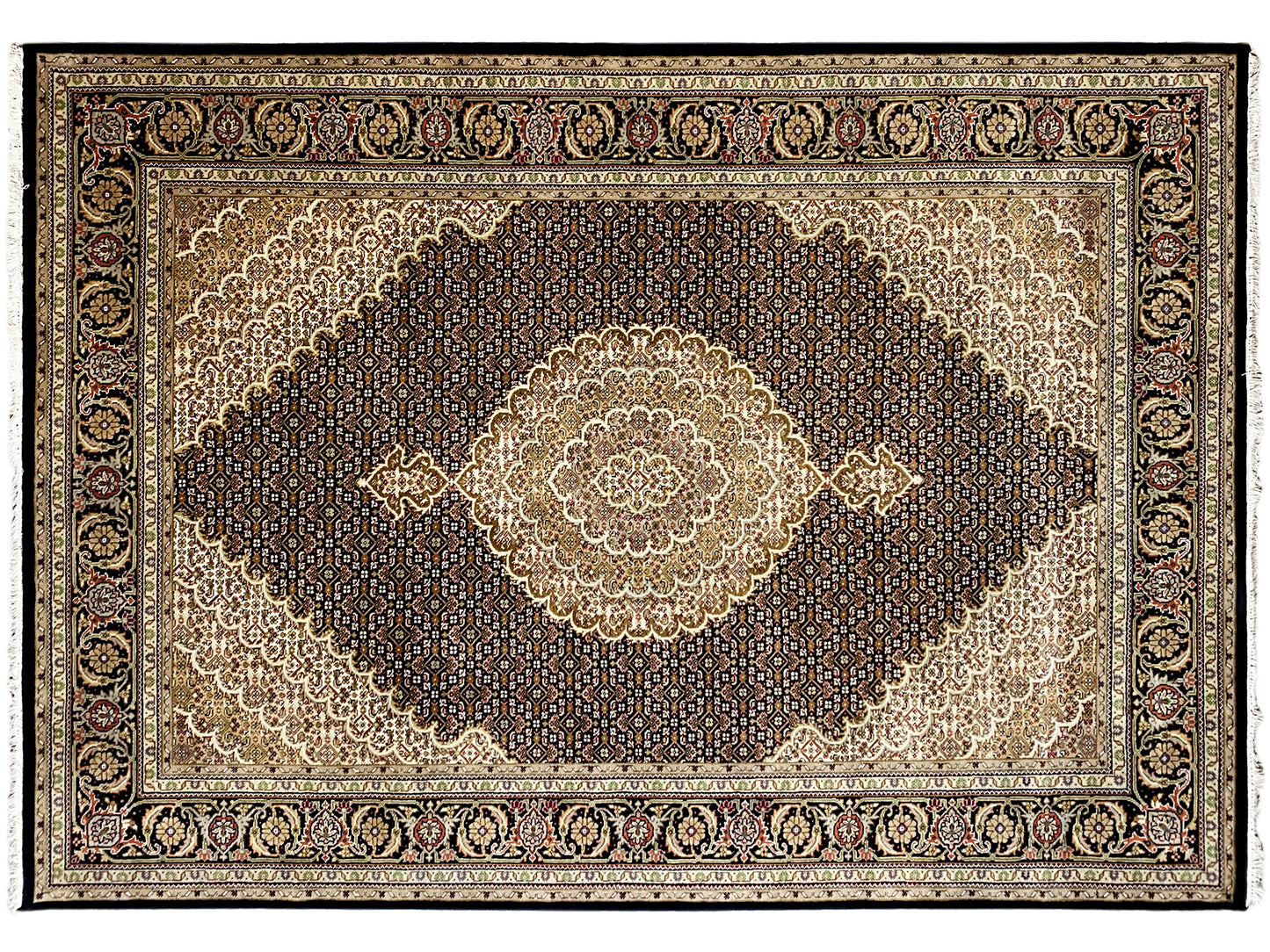 Tapis Indo Tabriz - 290x192cm