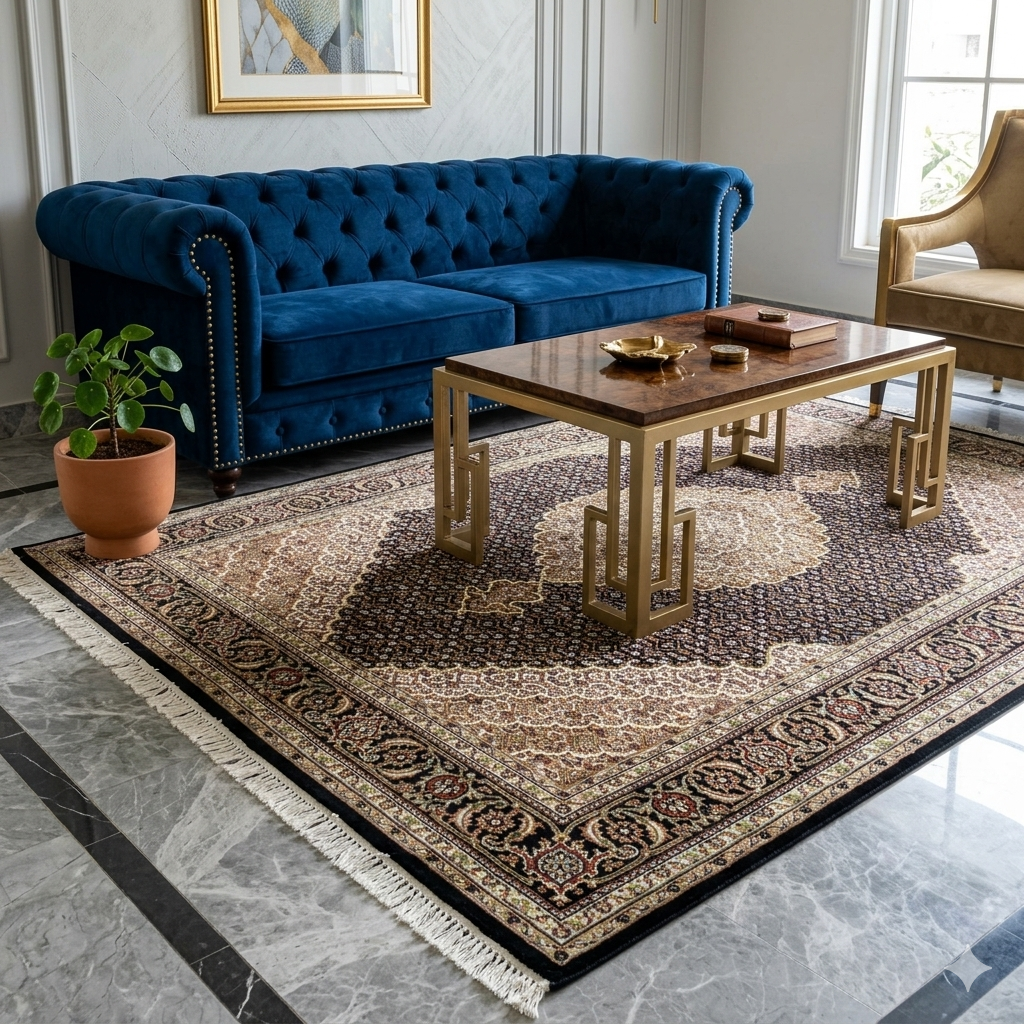 Tapis Indo Tabriz - 234x170cm