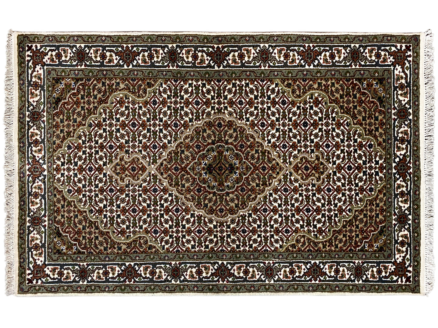 Tapis Indo Täbriz - (165x90 cm)