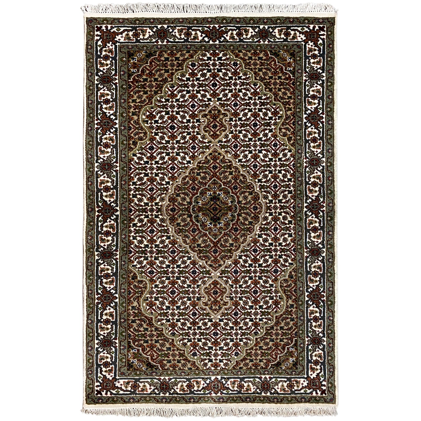 Tapis Indo Täbriz - (165x90 cm)