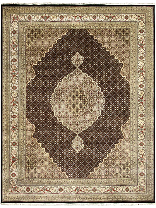 Indo Täbriz Teppich - 346x247 cm