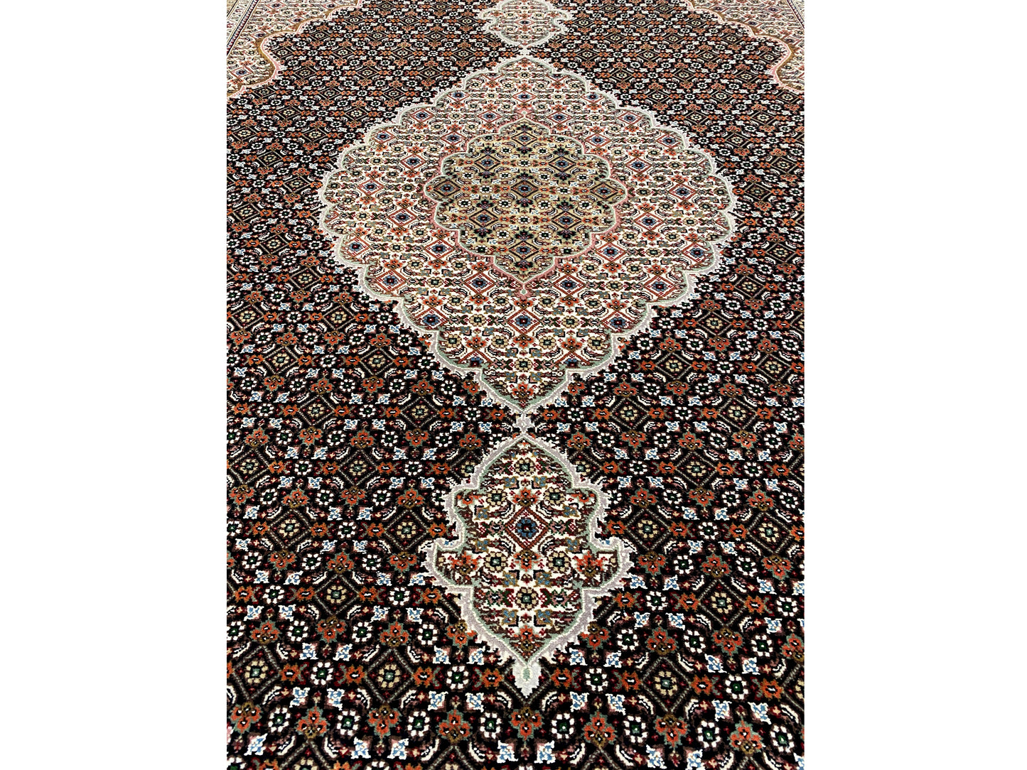 Tapis Indo Täbriz - (241x175 cm)