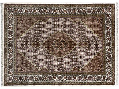 Tapis Indo Täbriz - 1419411 (245x173 cm)