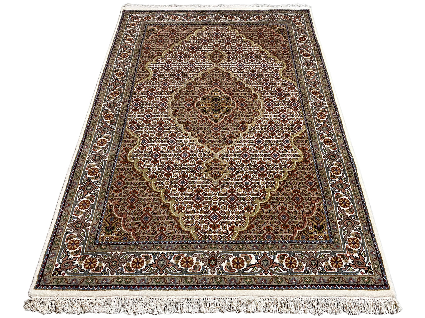 Tapis Indo Täbriz - (184x123 cm)