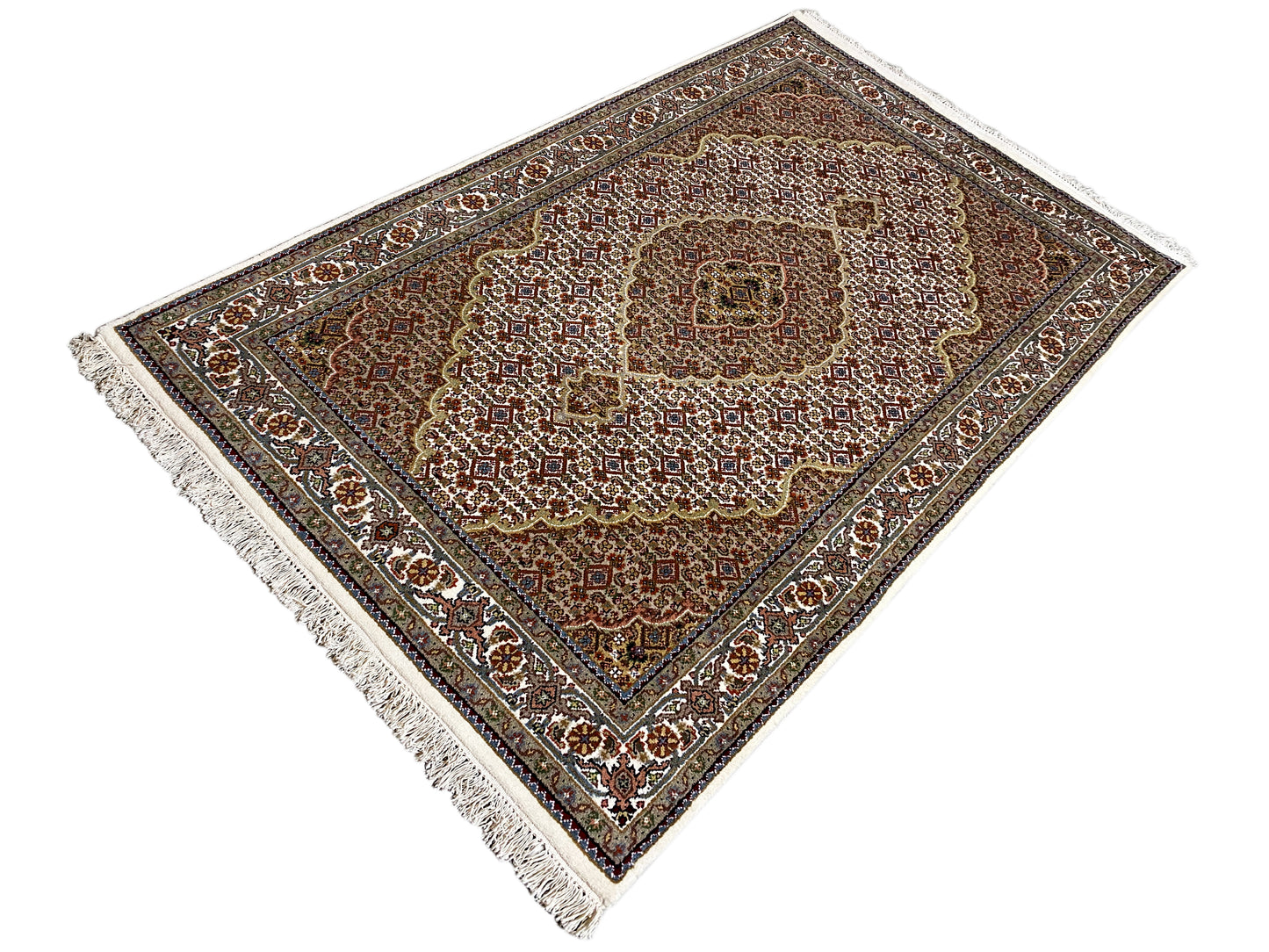 Tapis Indo Täbriz - (184x123 cm)